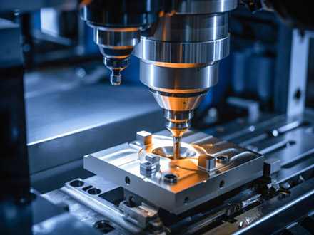 Menggalakkan transformasi dan peningkatan, laser + jentera pembinaan boleh dijan